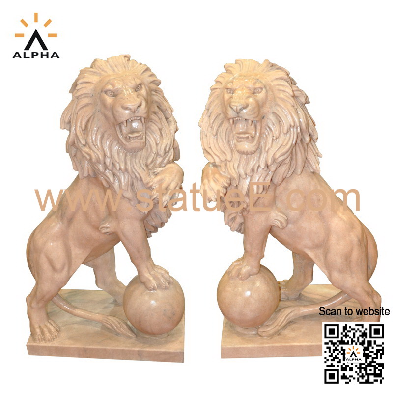 Marble lions for sale